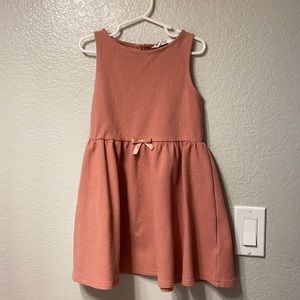 H&M 5T salmon colored dress